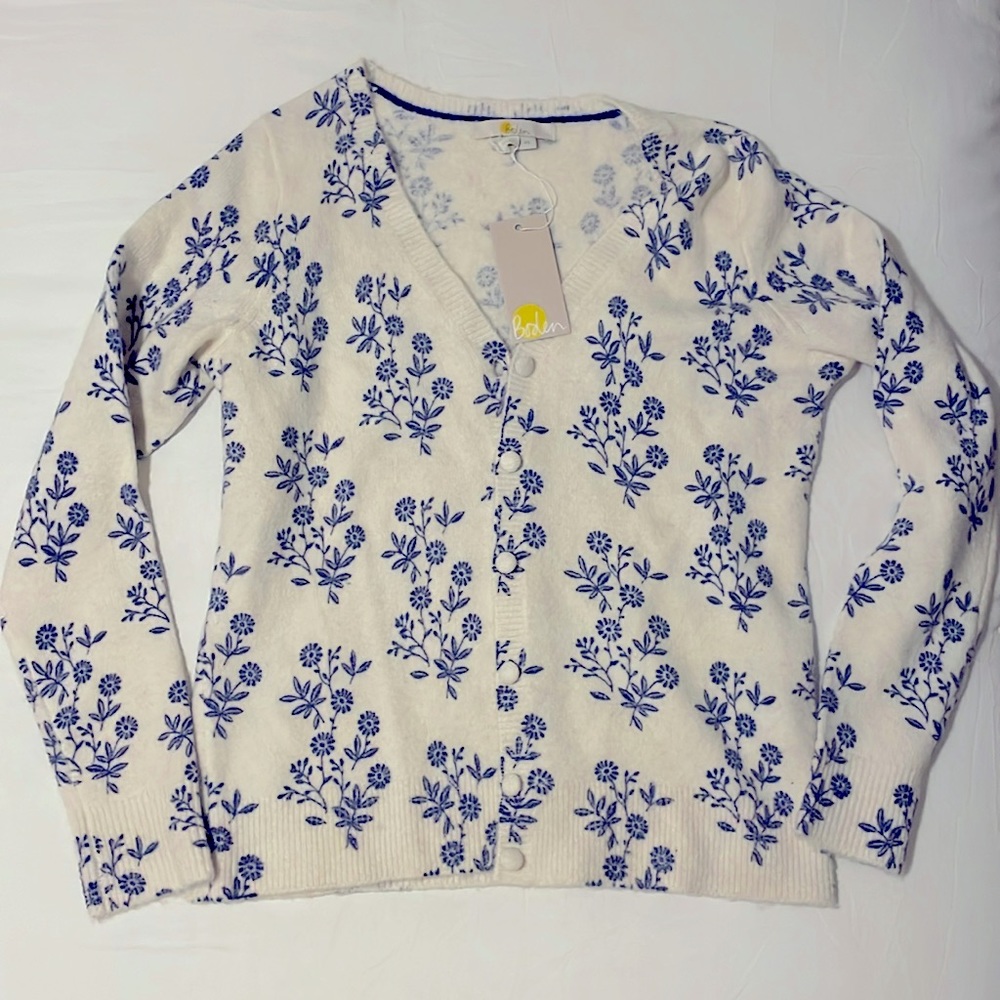 Floral sweater